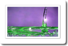 Goutte laser