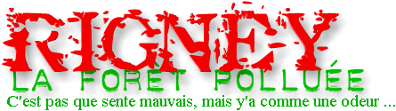 Rigney forêt polluée (titre)
